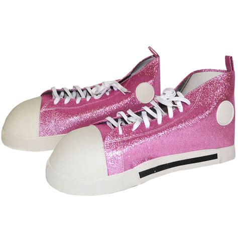 pink clown shoes